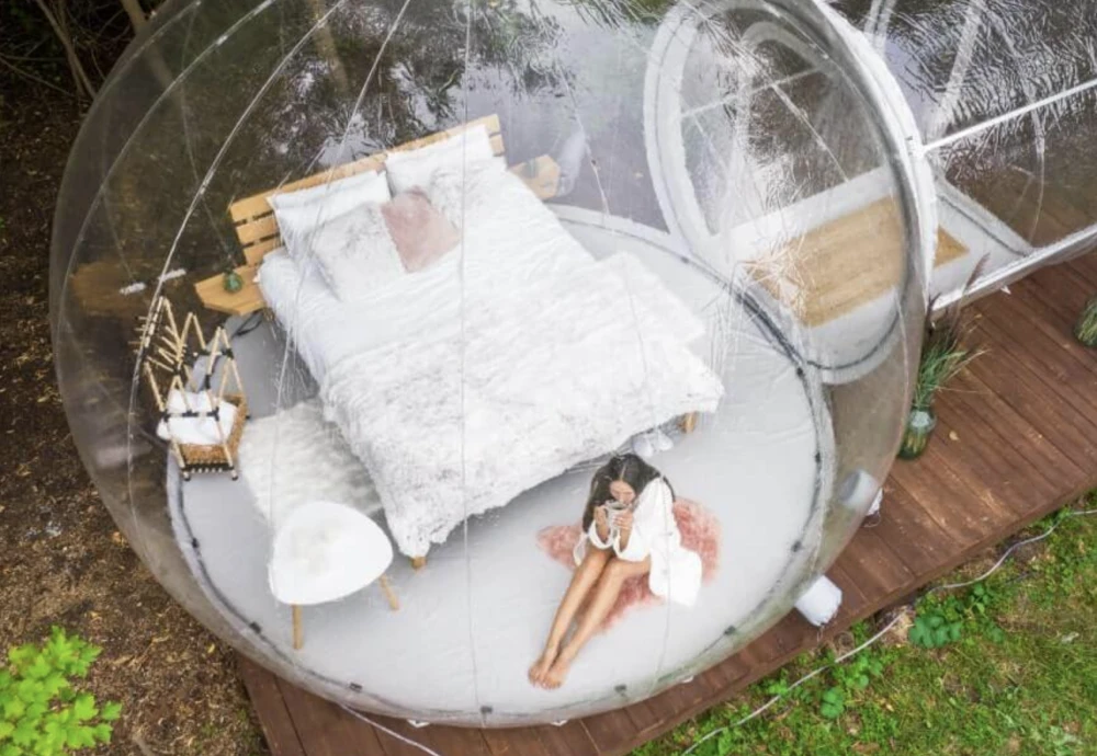bubble tent dome
